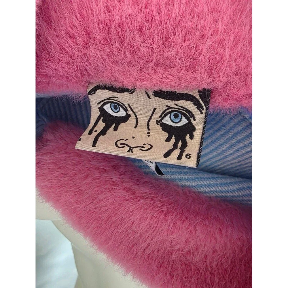 LO X Laura Callaghan Book Club Cloudy Cardigan Lazy Oaf 6 Crop